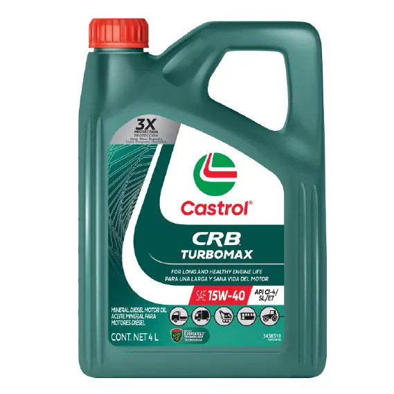 ACEITE CASTROL CRB TURBOMAX 15W-40 CI-4/SL/E7